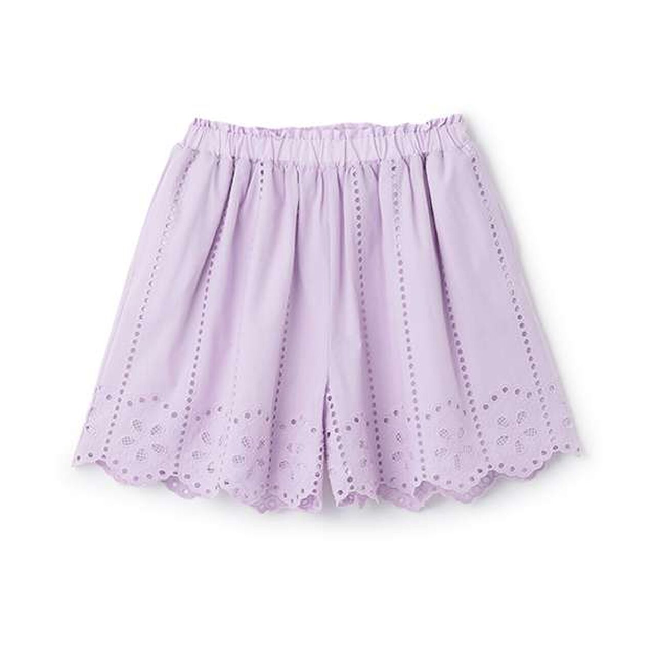 [Link] Lace Culottes,Lavender, large image number 0