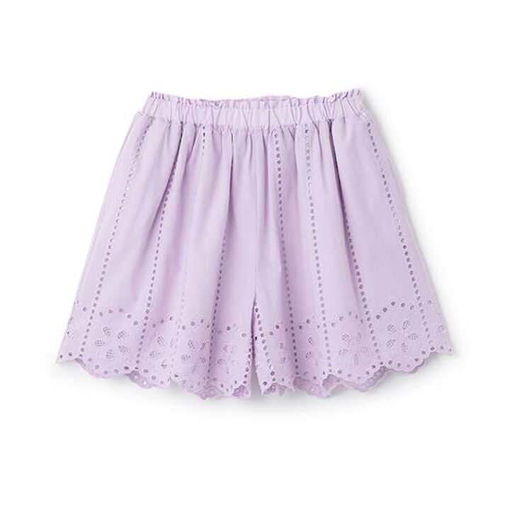 [Link] Lace Culottes,Lavender, medium image number 0