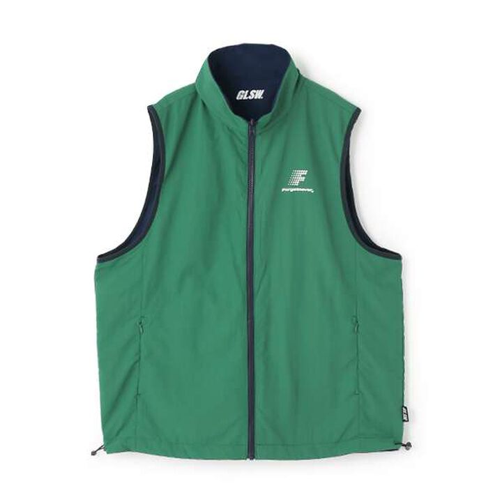 [FORGETNEVER] Reversible Vest,Black, medium image number 2