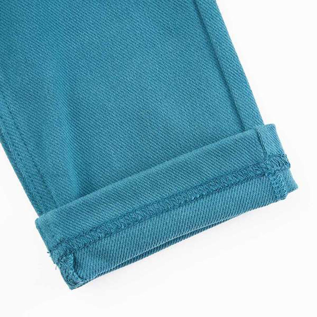 KPBOY Twill Stretch Brushed-Lining Pants [80-150],Green, large image number 12