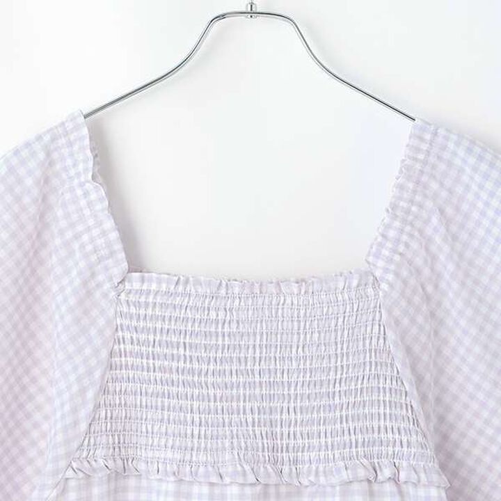 [Link] Smocked One-Piece Dress,Off white, medium image number 6