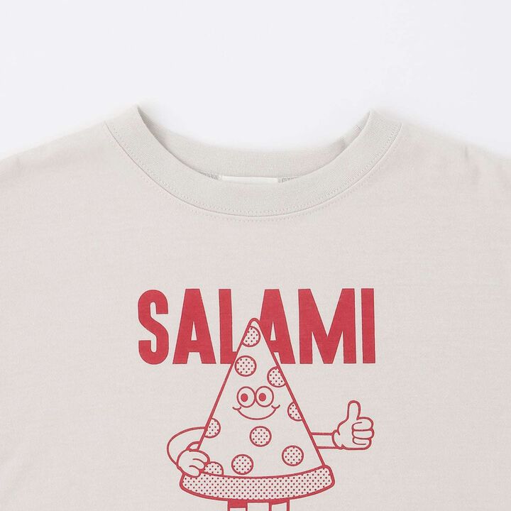 Anti-Stain Quick-Dry Junk Food Assortment Printed T-Shirt,Black, medium image number 6