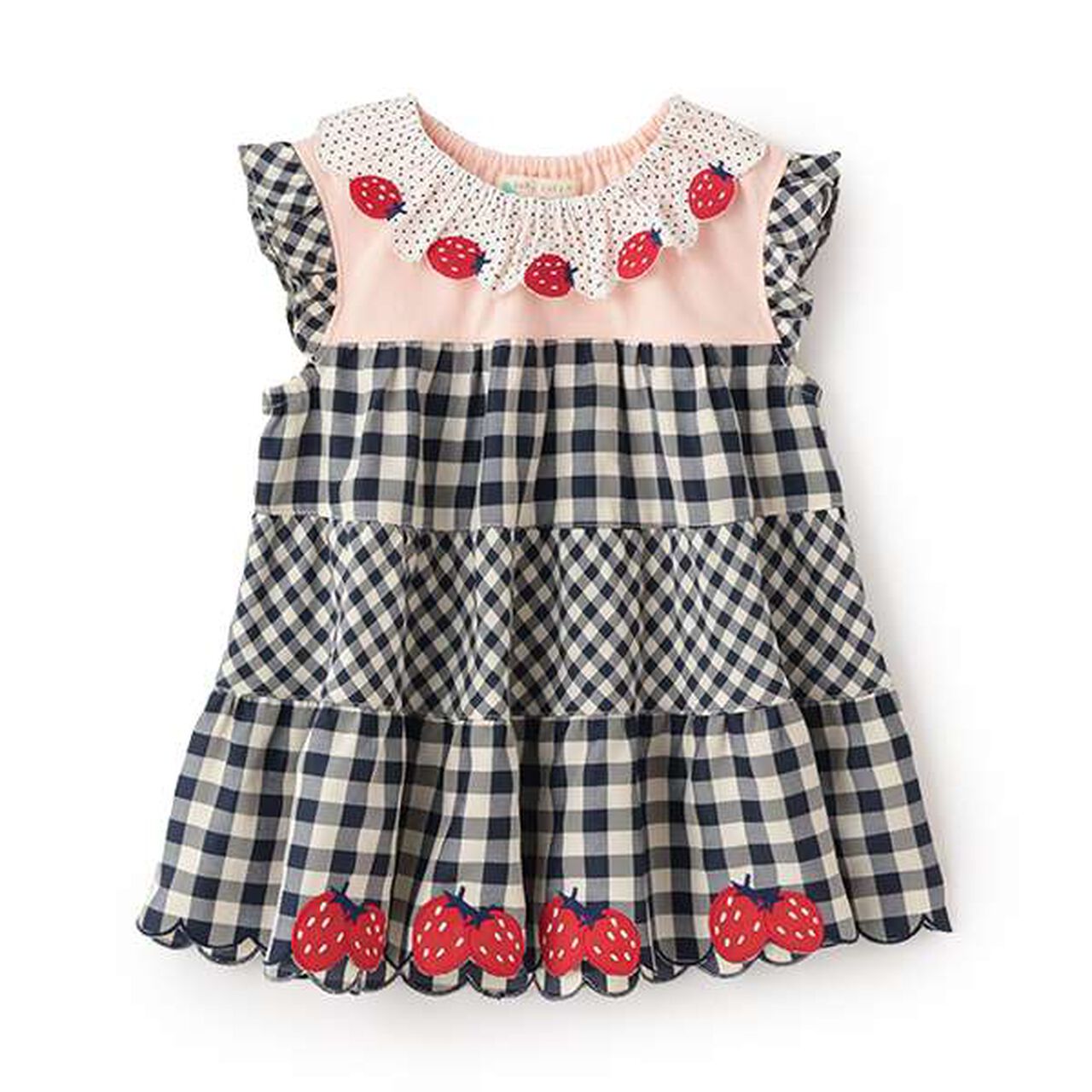 Strawberry Tunic,Navy, large image number 0