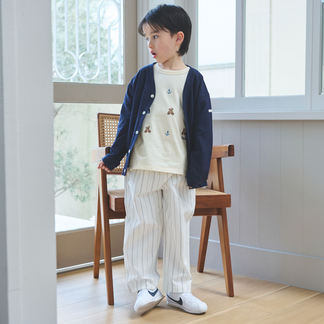 [Pollution-Resistant] Cut Cardigan,Yellow, large image number 4