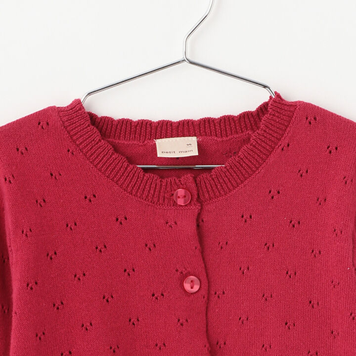 [Link] Knit Cardigan,Yellow, medium image number 7