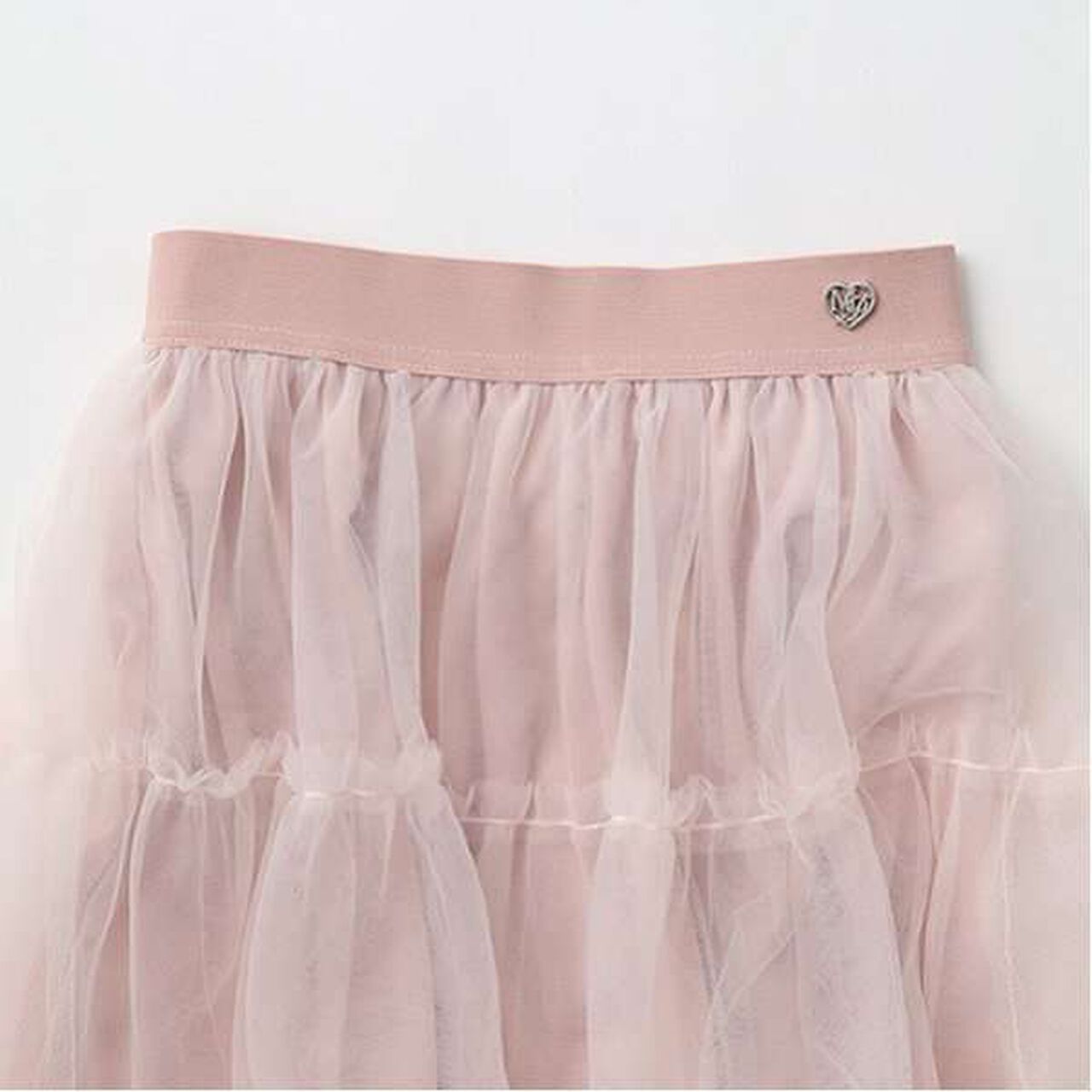 Fluffy Frill Tulle Skirt,Black, large image number 9