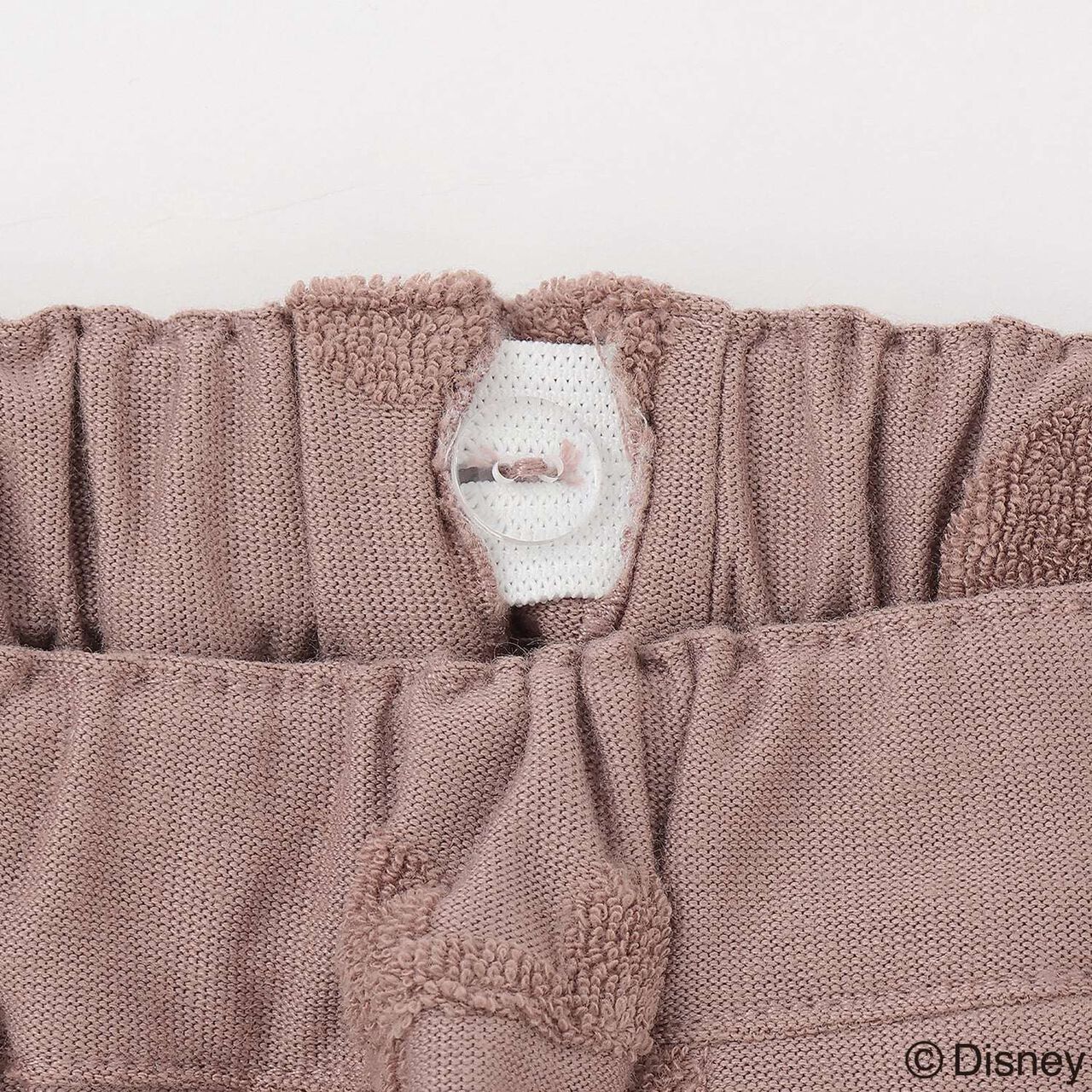 [Disney] Pile Jacquard Pattern Pants,Mocha brown, large image number 5