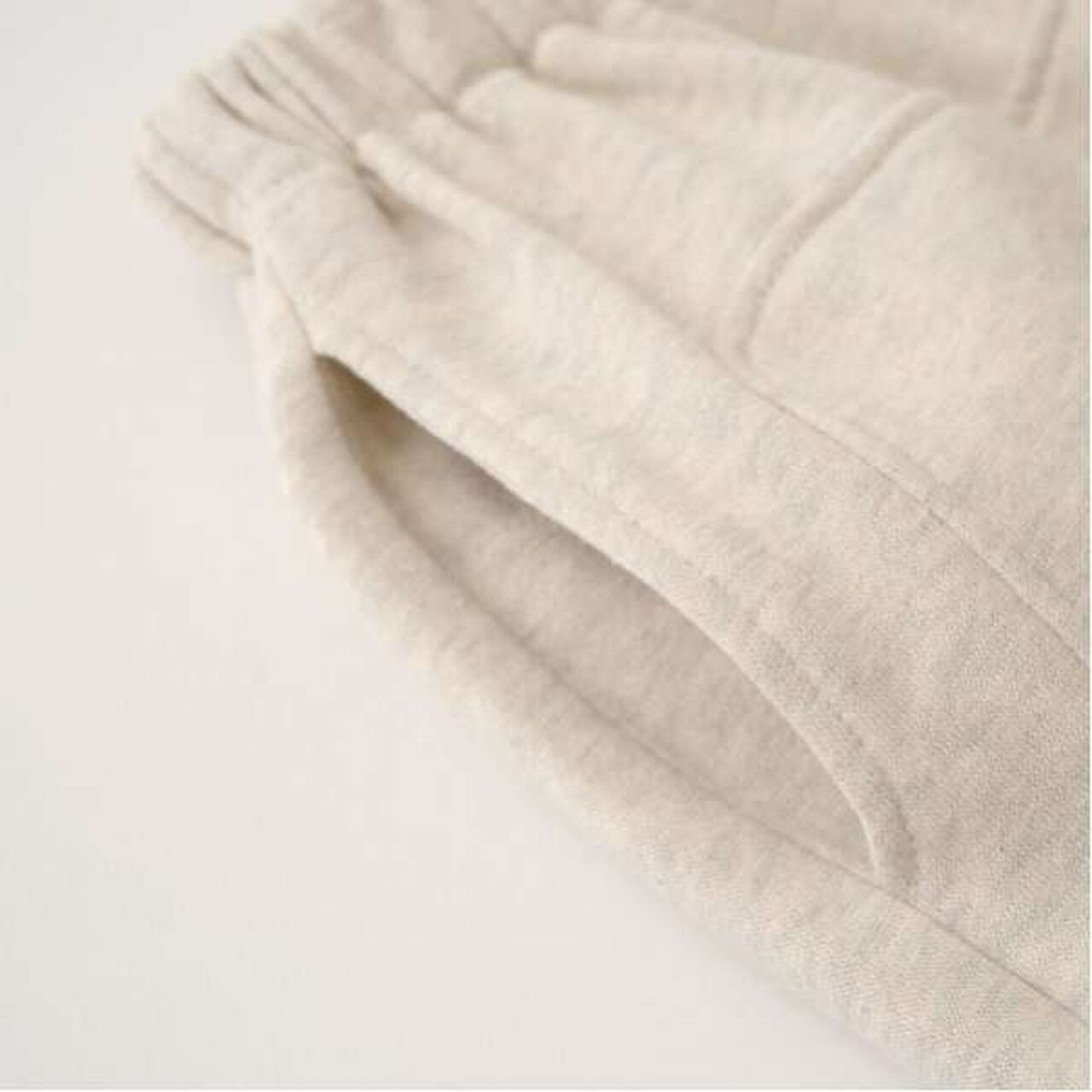 Cozy Fleece Color Block Sweatpants with Panels,Charcoal gray, large image number 11