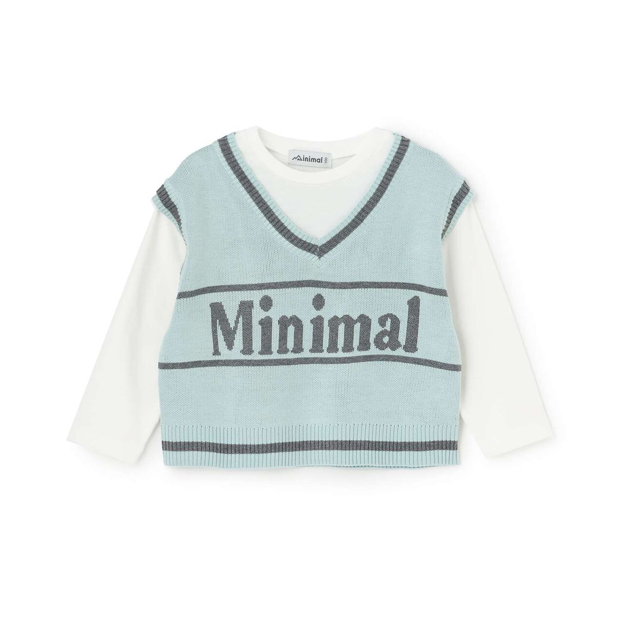 Arael Vest Layered T-Shirt,Lavender, large image number 11