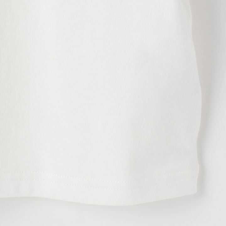 Sleeve Line Ribbon Short Sleeve T-Shirt,Pink, medium image number 5