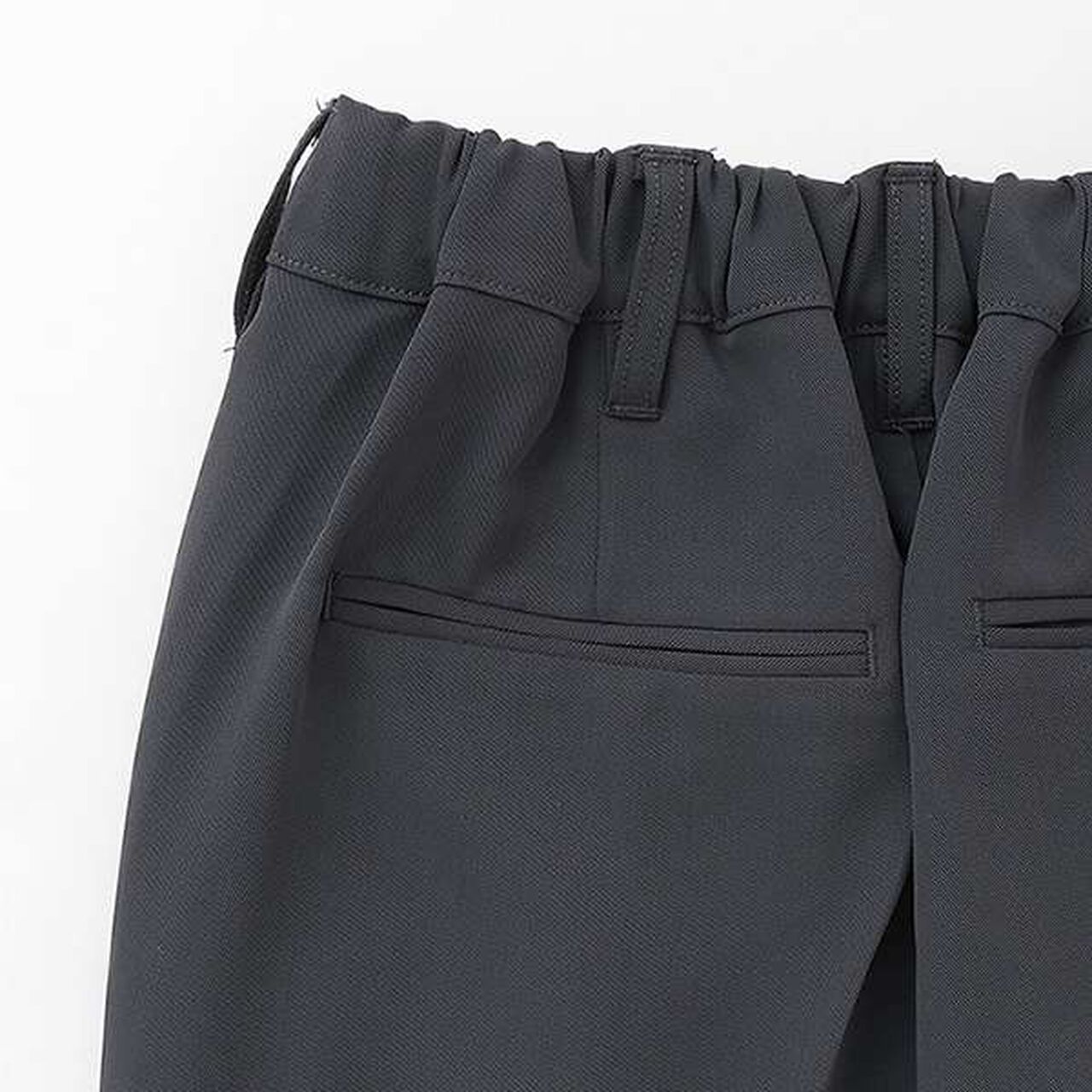 [SKIT0LY] [Set Up Compatible] Melty Tuck Long Pants,Charcoal gray, large image number 6