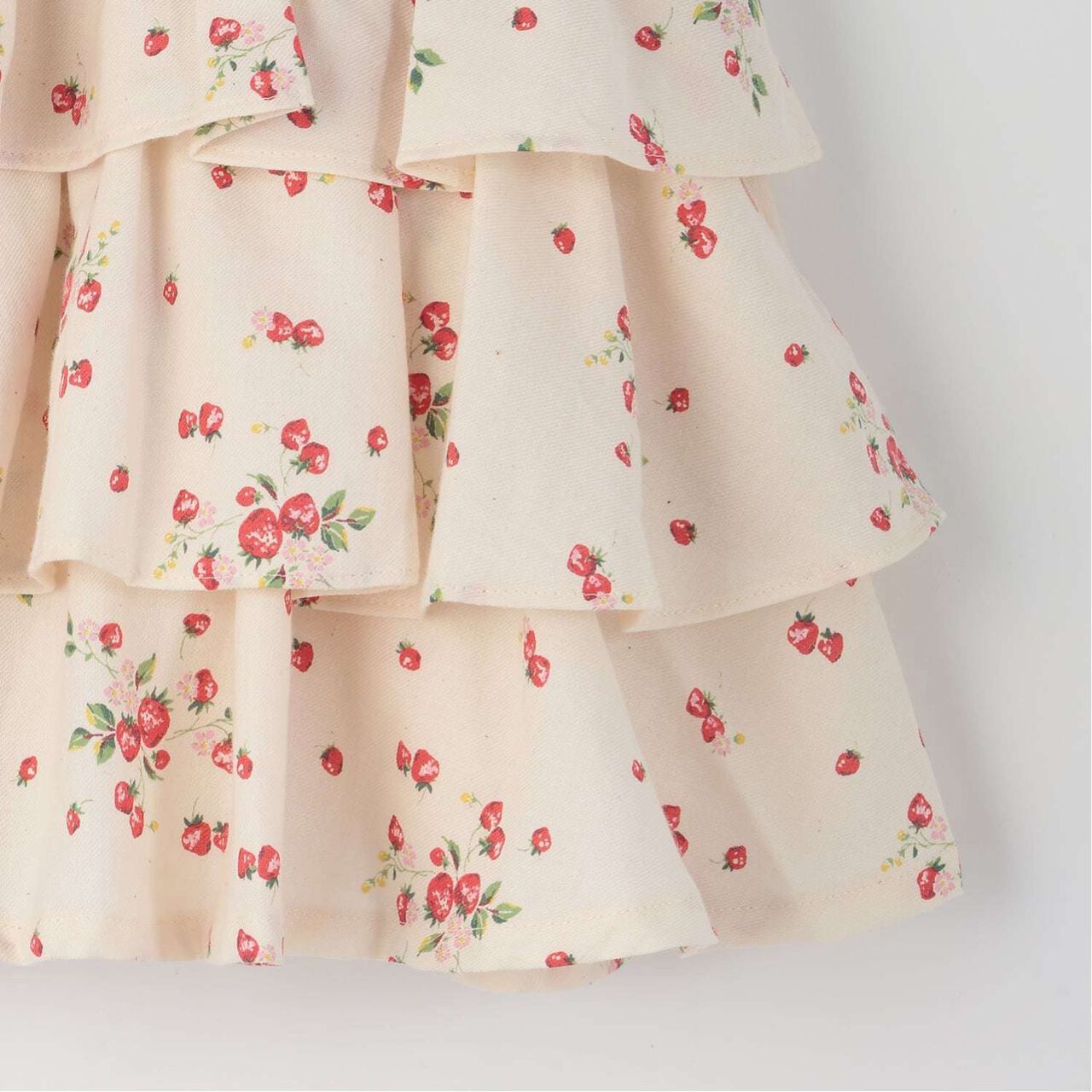 Wild Strawberry First Dress Set [Organic] [Made in Japan],Pearl white, large image number 10
