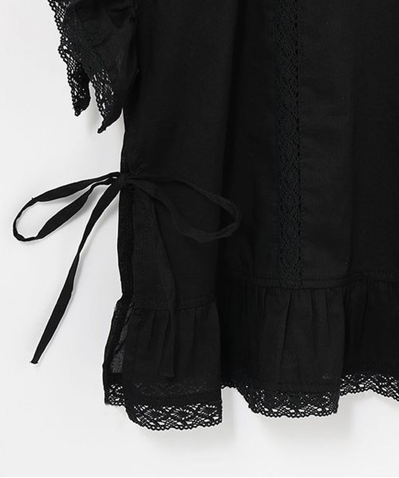 Cotton Lace Blouse,Off white, large image number 11