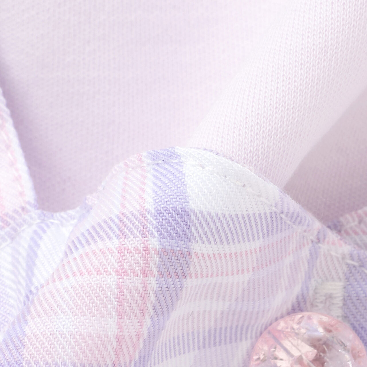 Check Vest & Short Sleeve T-Shirt Set,Blue, large image number 11