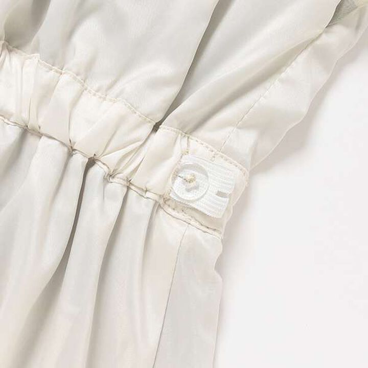 Collared Pleated One-Piece Dress,Black, medium image number 15