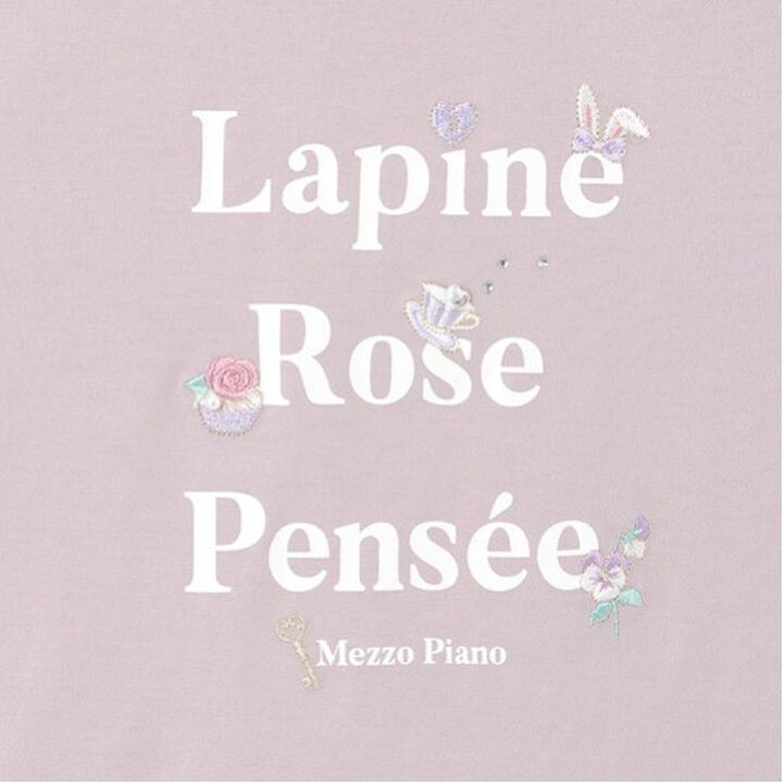 Girly Logo Short-Sleeve T-Shirt,Off white, medium image number 5