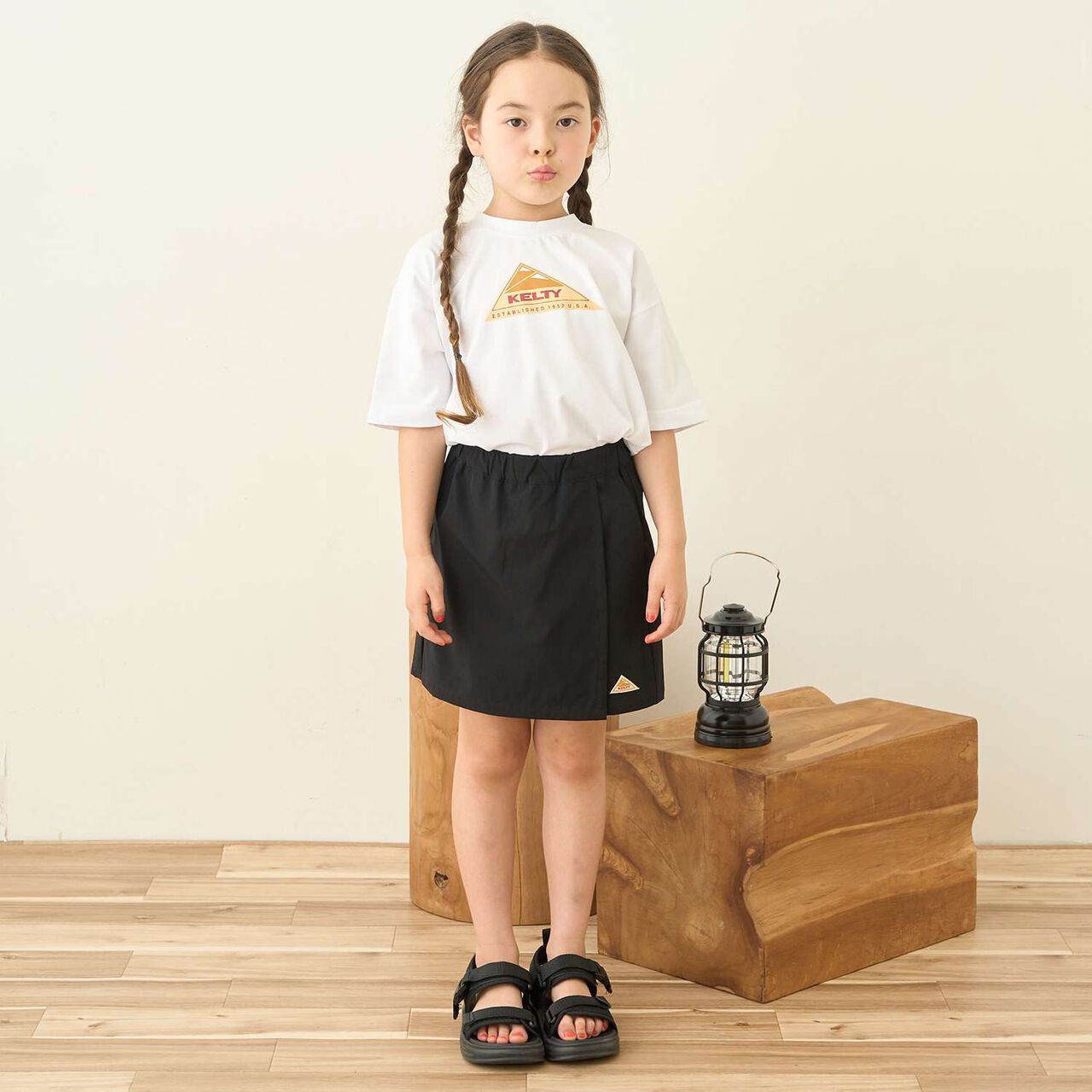 [4 WAY Stretch] [KELTY] Wrap Culottes,Mocha tea, large image number 25