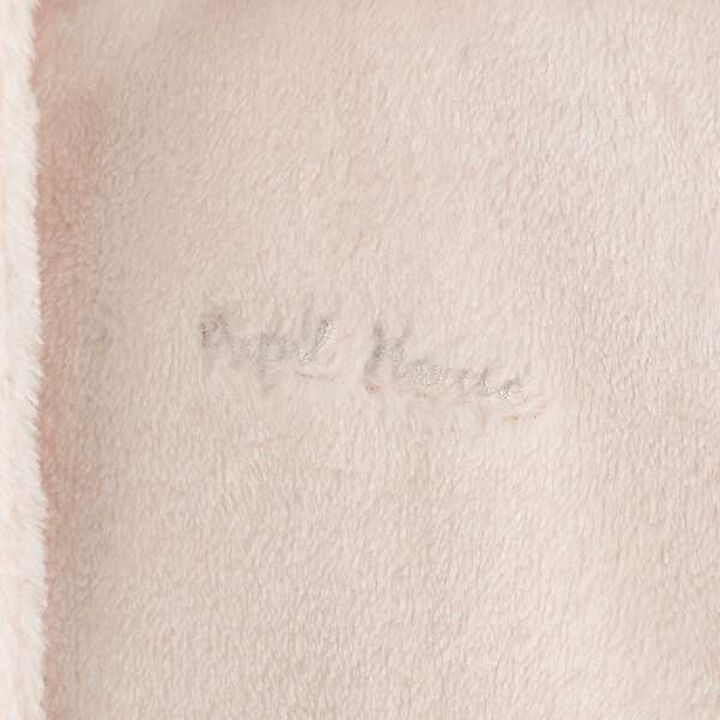 Bear Ear Fur Coat,Beige, medium image number 4