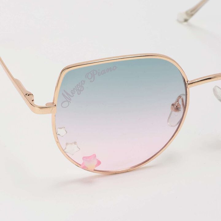 Star-Embellished Fashion Glasses,Green, medium image number 4