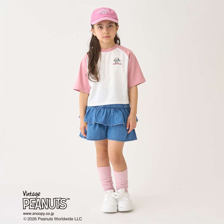 [SNOOPY] Raglan T-Shirt,Navy, medium image number 3