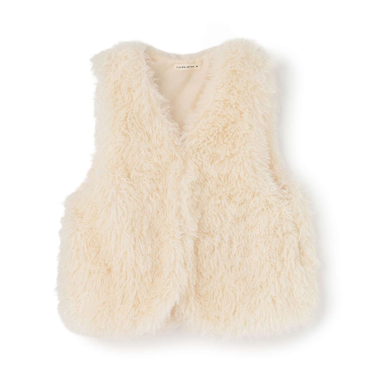[Halloween] Fluffy and Soft Fur Vest,Greige, large image number 16