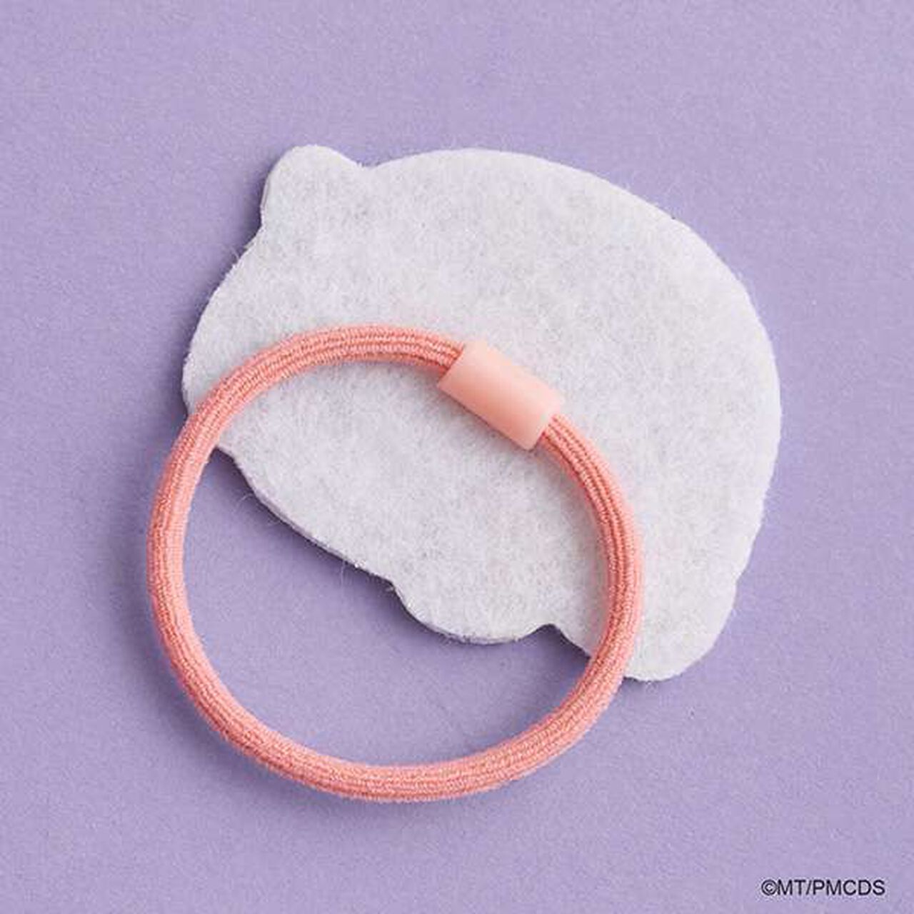 [PUI PUI Molkky] Patch Hair Tie 2-Piece Set,Mocha brown, large image number 5