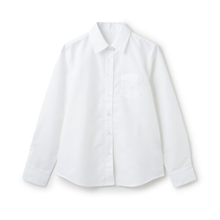 *Easy Care* Pointed Collar Blouse,Blue, medium image number 8