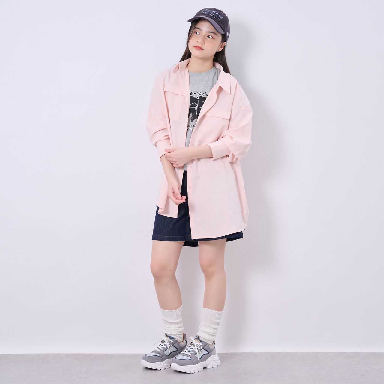 [AMI] Denim Shorts,Navy, large image number 15