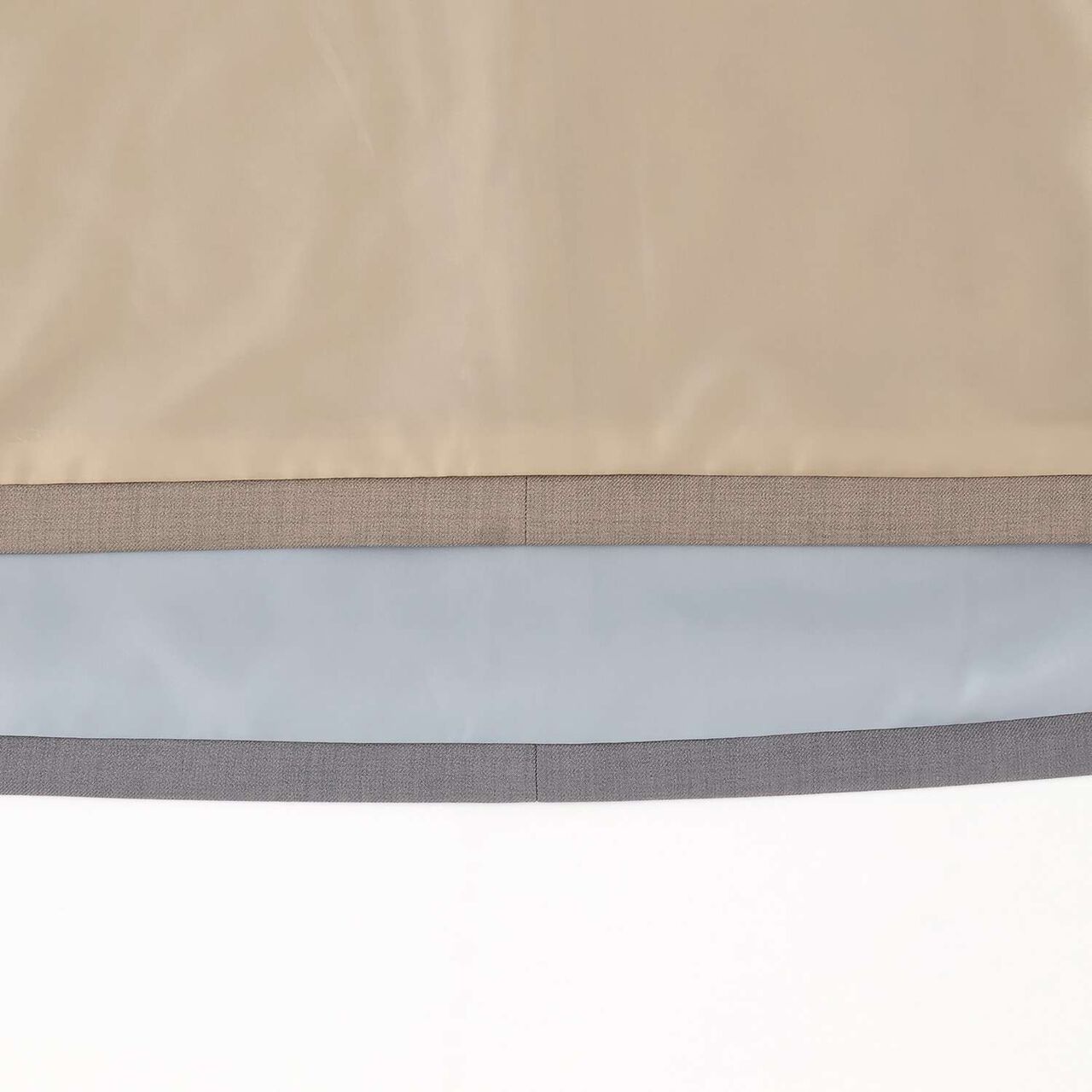 Semi-Formal No-Collar Jacket + Long Pants Set,Greige, large image number 19