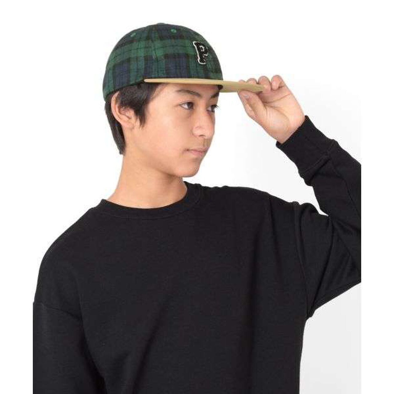 [Penfield] Two-Tone Check Cap,Green, large image number 11