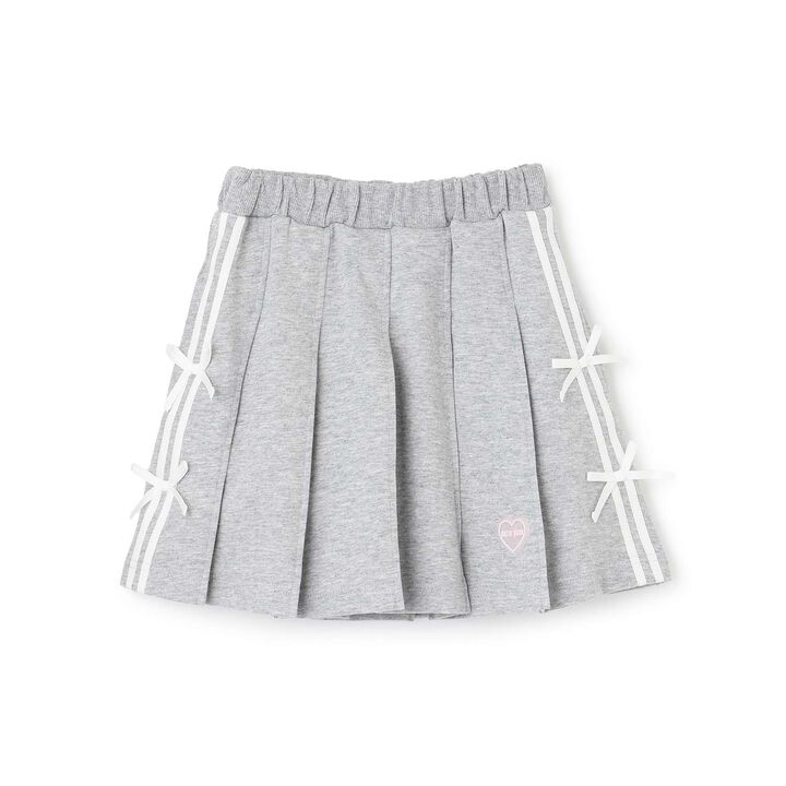 [Restock] Ribbon Line Skirt with Shorts,Gray, medium image number 0