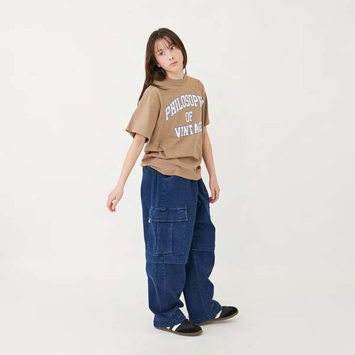 [FORGETNEVER] 2 WAY Denim Pants_GLSW,Deep blue, medium image number 20