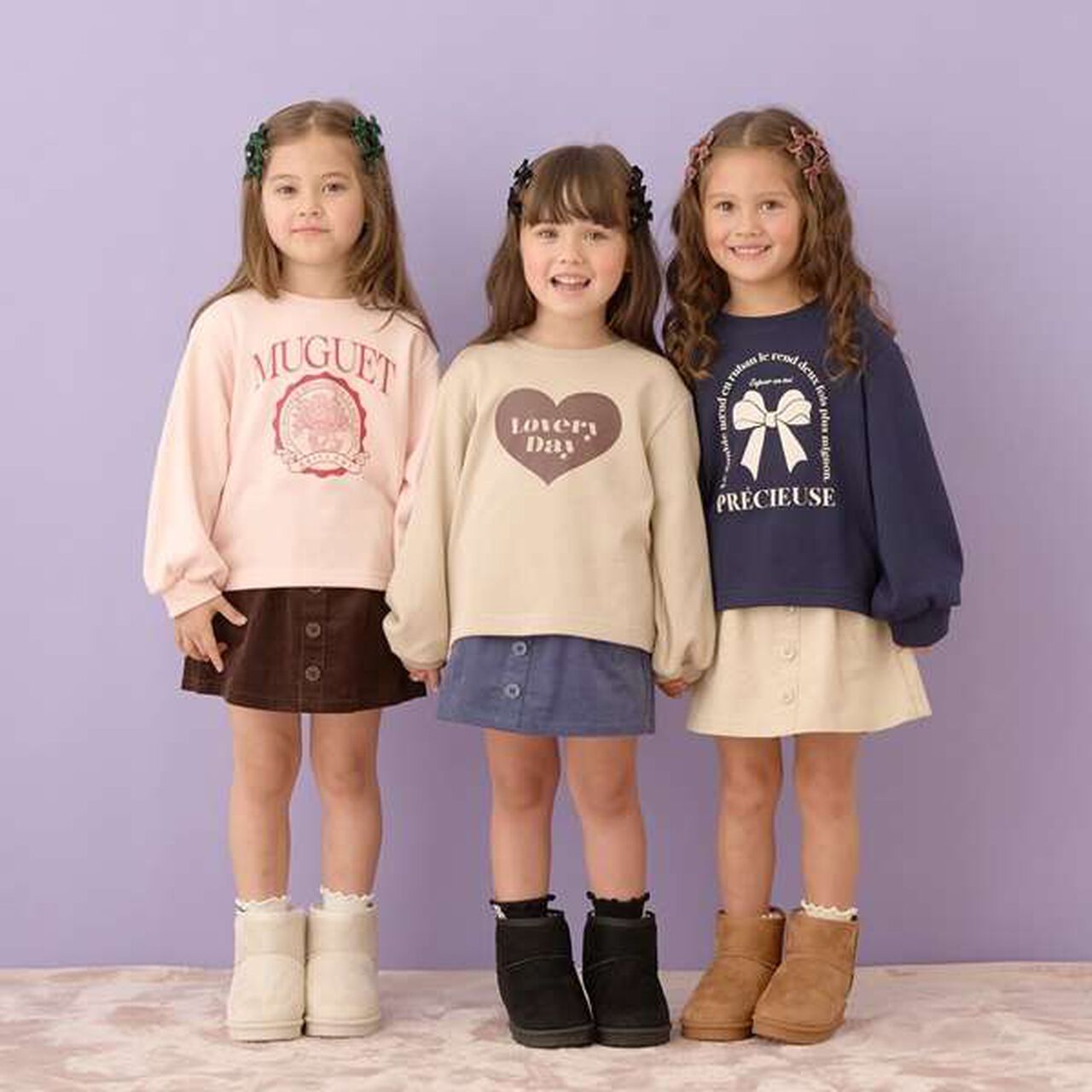 Heart Pocket Corduroy Skirt Pants,Moss green, large image number 10