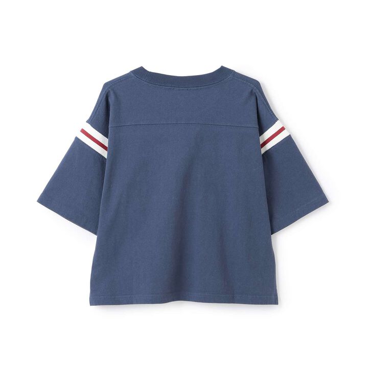 [Russell] Numbered Football Long Sleeve T-Shirt,Off white, medium image number 8