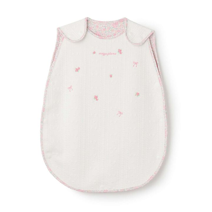 Puffed Jacquard Rose Embroidery Sleeper,, medium