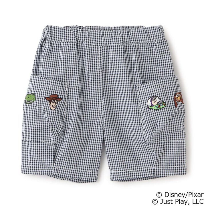 [Disney/Pixar] TOY STORY布料短褲,海軍藍, medium image number 3