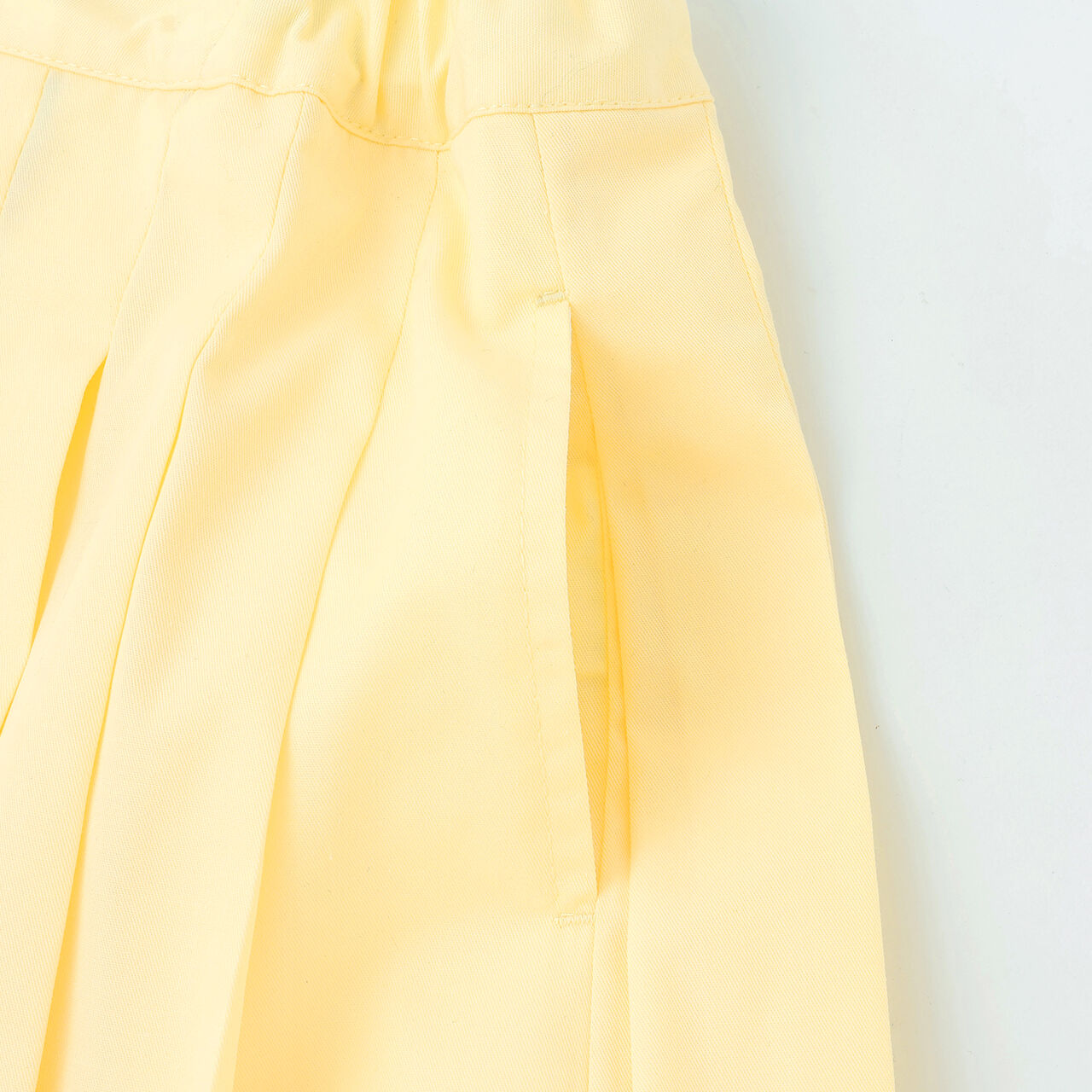 Pleated Skirt-Pants,Black, large image number 12