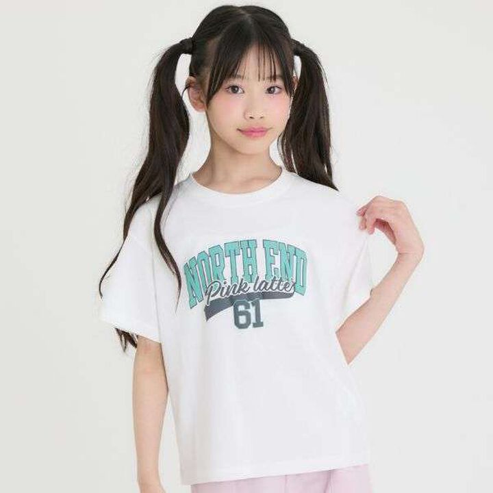 [Narumiya Exclusive] College Number Raised Print T-Shirt,Off white, medium image number 9