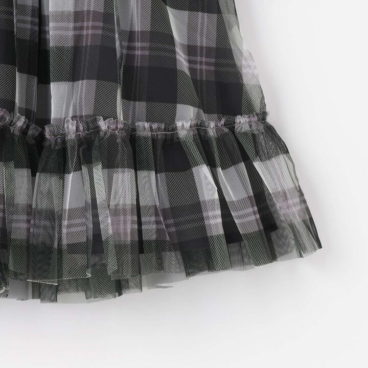 [Restock] Checkered Tulle Docking Dress,Pink, medium image number 7