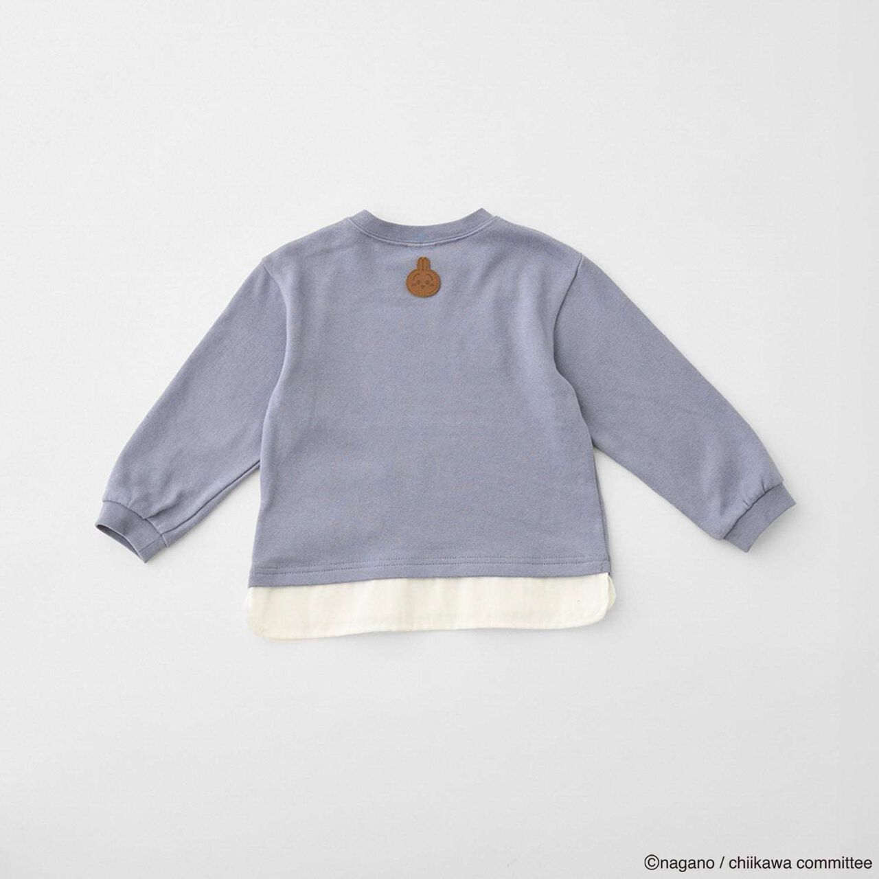 [Anime Chiikawa] Star Logo Appliqu&eacute; Pocket T-Shirt,Light blue, large image number 10