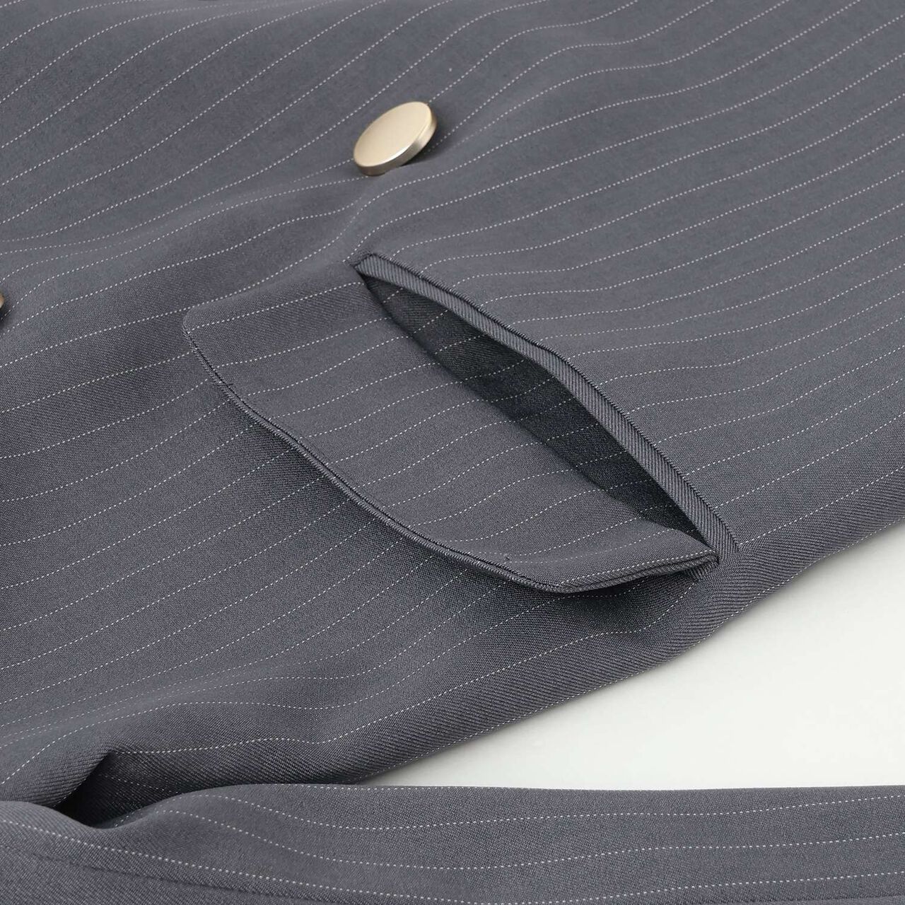 [Graduation Attire] Double Button Long Frill Jacket,Multi color, large image number 12