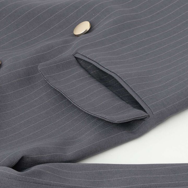 [Graduation Attire] Double Button Long Frill Jacket,Multi color, medium image number 12