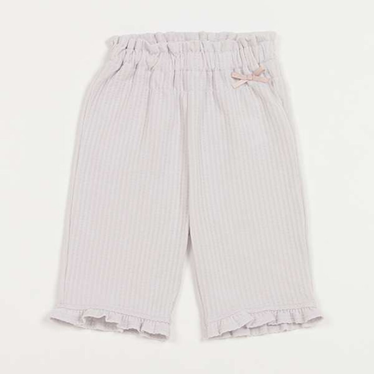 [Smile Series] Easy 7/10 Length Pants,Light gray, large image number 0