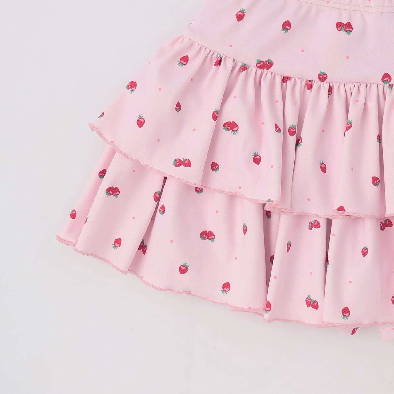 [SWIM] [UV Protection] Tiered Top & Tiered Skirt Separate Swimsuit,Lavender, large image number 11