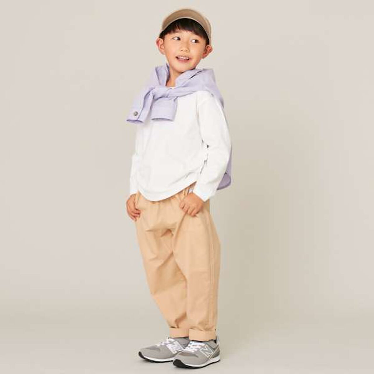 Drop Shoulder Pattern Long-Sleeve Shirt,Navy, large image number 10