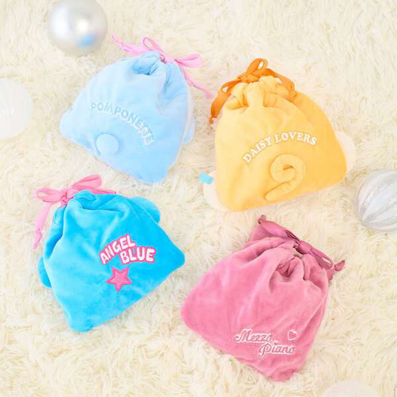 Mint-kun Mini Pouch,Sax blue, large image number 10