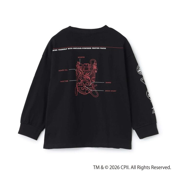 [Ghostbusters] Phosphorescent Logo Long-Sleeve T-Shirt for Boys Kids,Ivory, medium image number 13