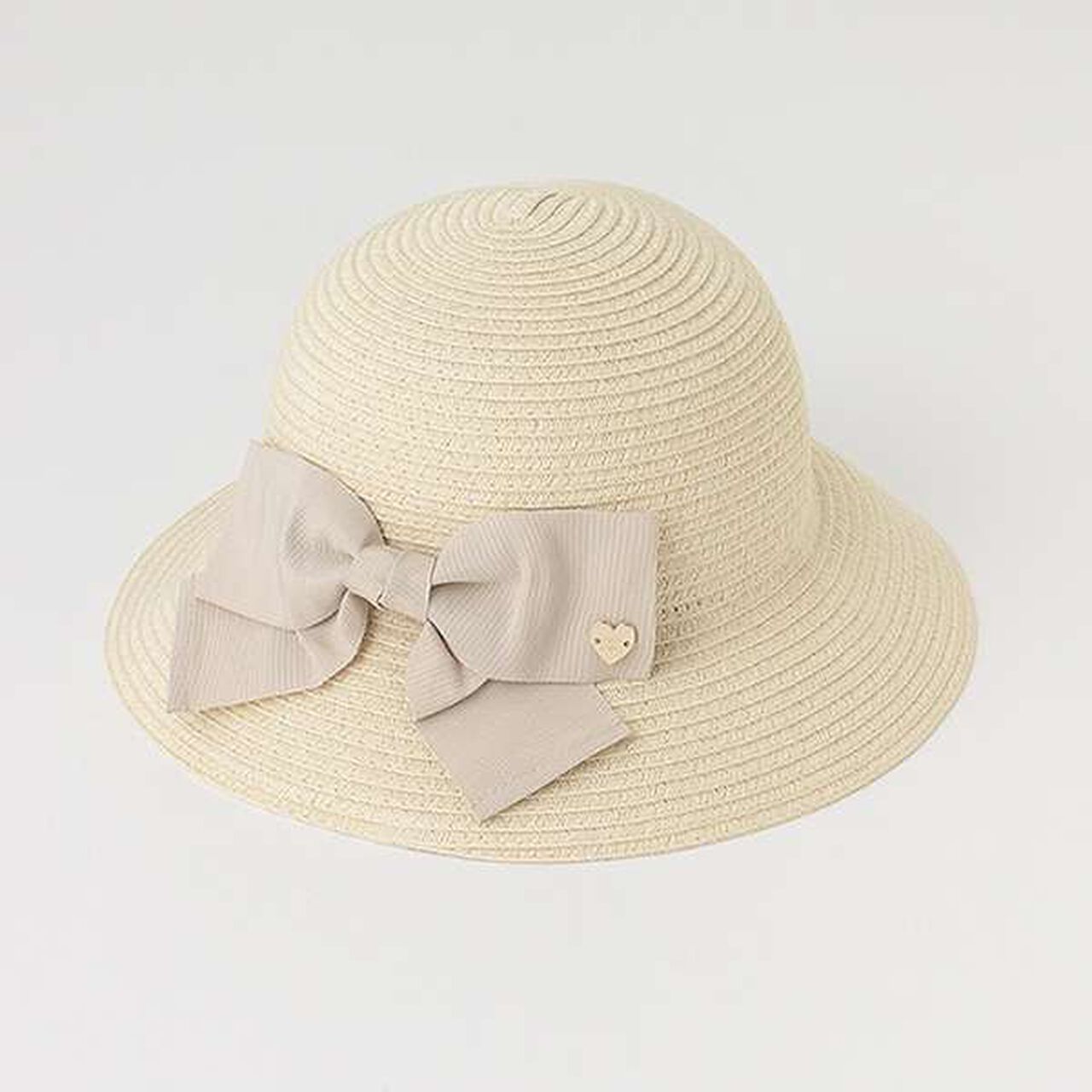 Foldable Ribbon Hat,Ivory, large image number 2