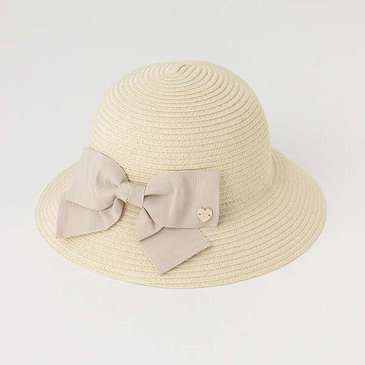 Foldable Ribbon Hat,Ivory, medium image number 2