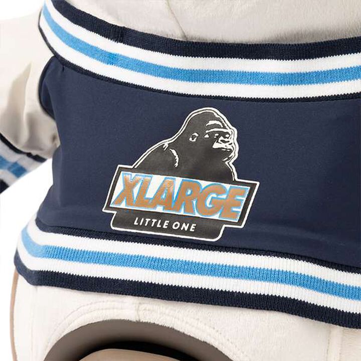 XLARGE KIDS × LOVOT Varsity Jacket & Cap Set,Navy, medium image number 7